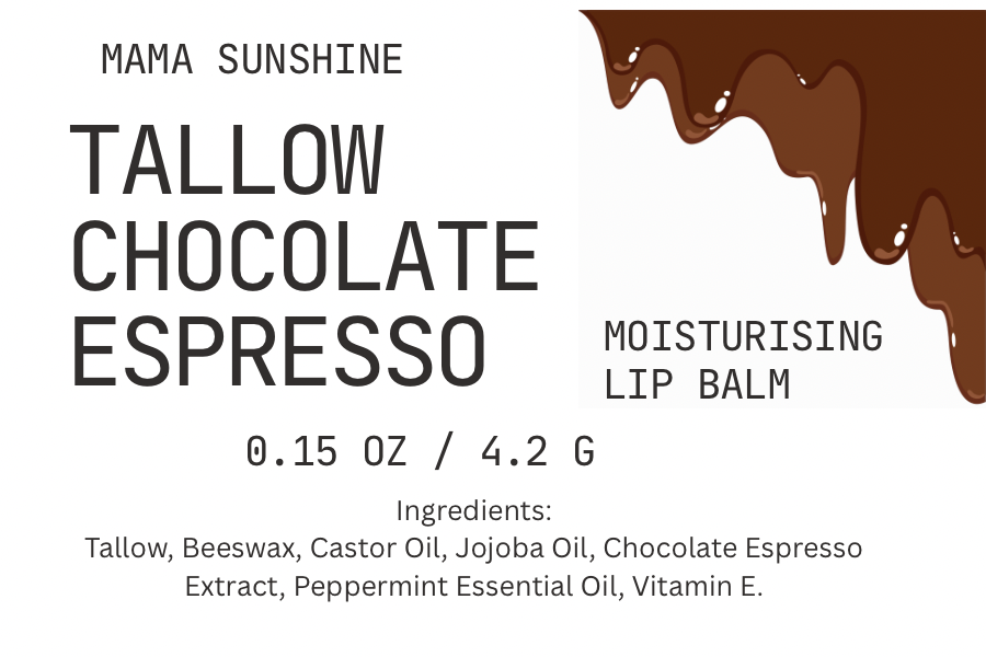 Chocolate Tallow Lip Balm