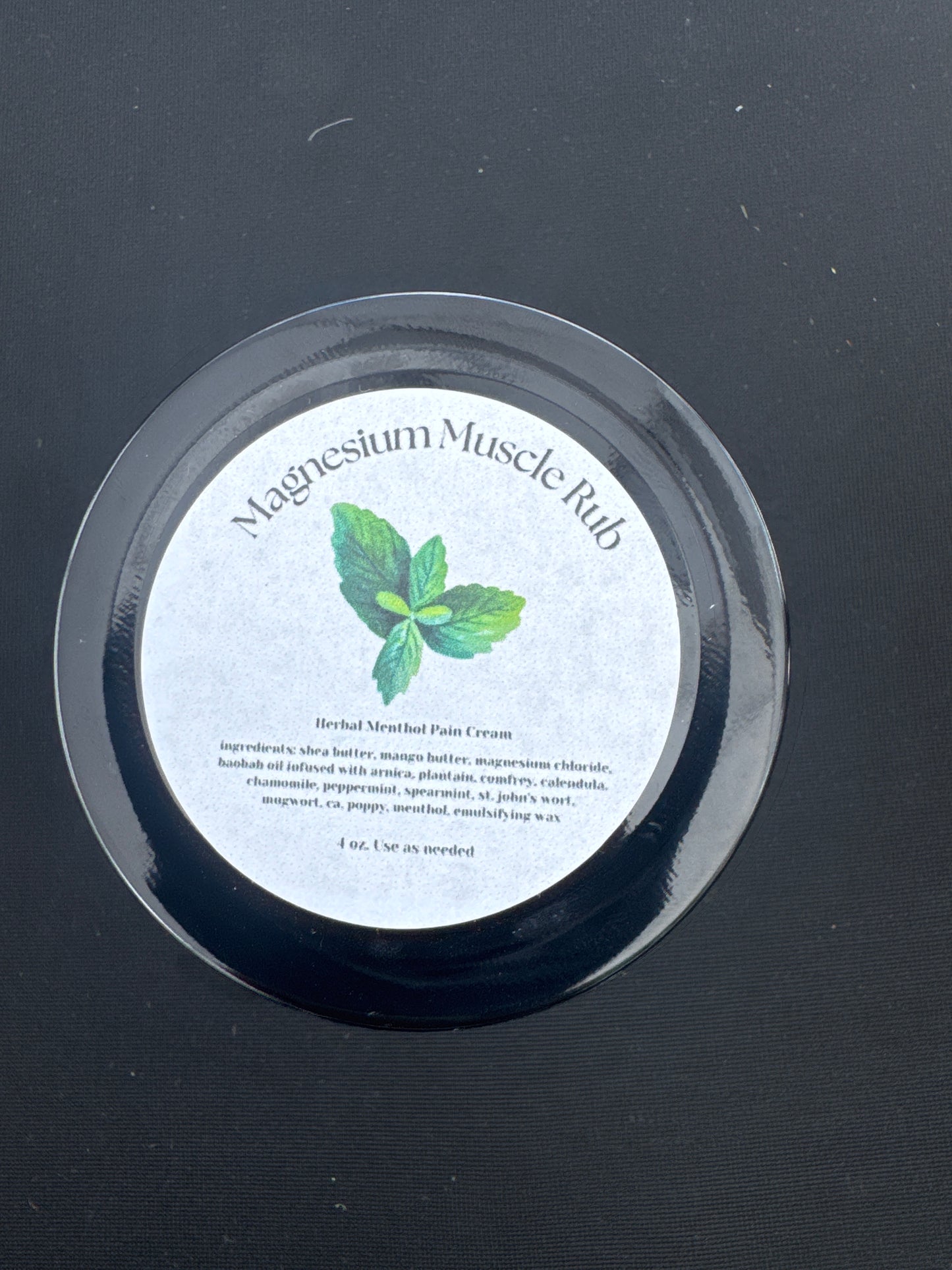 Magnesium Menthol Muscle Rub