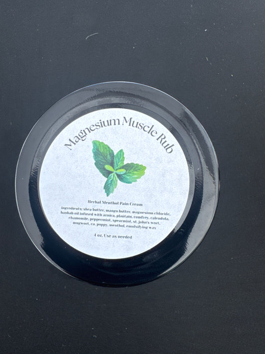 Magnesium Menthol Muscle Rub